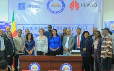 Huawei and UNESCO Donate ICT Equipment to Ethiopia's MoE Under Open Schools Project