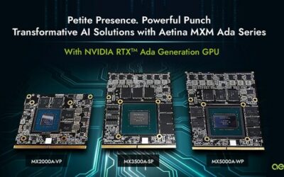 Aetina Introduces New MXM GPUs Powered by NVIDIA Ada Lovelace for Enhanced AI Capabilities at the Edge
