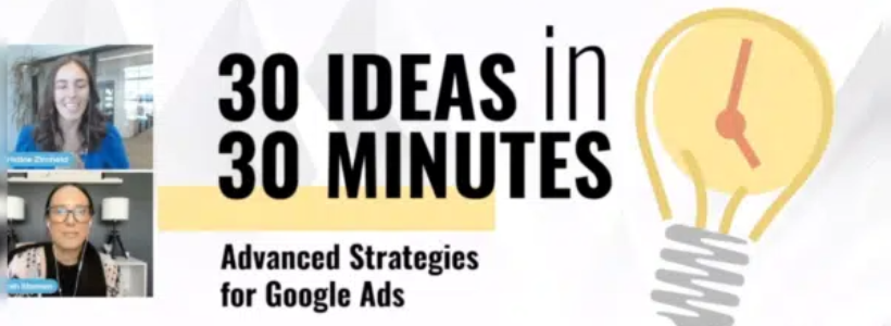 10 advanced strategy ideas for Google Ads