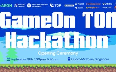 AEON and TON Host GameOn TON Global Gaming Hackathon Opening Ceremony in Singapore Featuring Esteemed Industry Leaders and Speakers